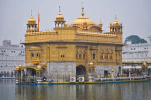 Golden Temple Close-up Wallpaper