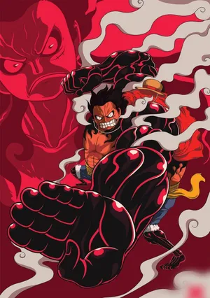 Gomu Gomu One Piece Luffy Phone Wallpaper