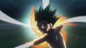 Gon Rock Paper Scissor Power Wallpaper