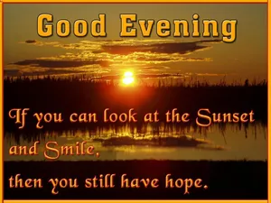 Good Evening Sunset Wallpaper