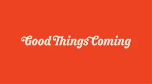 Good Things Coming Logo Wallpaper