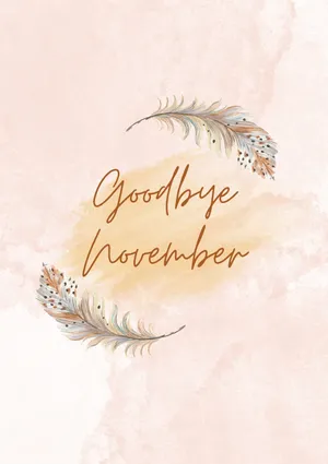 Goodbye November, Hello December! Wallpaper
