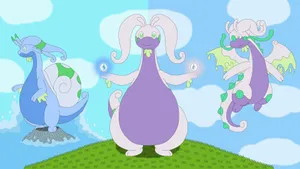 Goodra Evolution Wallpaper