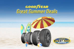 Goodyear Tire Discount Advertising Wallpaper