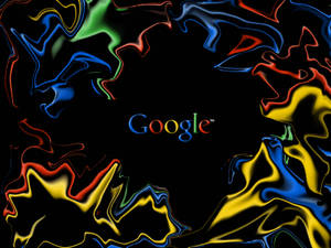Google Colorful Waves Wallpaper