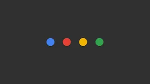 Google Colors In Dots Wallpaper