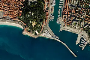 Google Earth Nice France Wallpaper