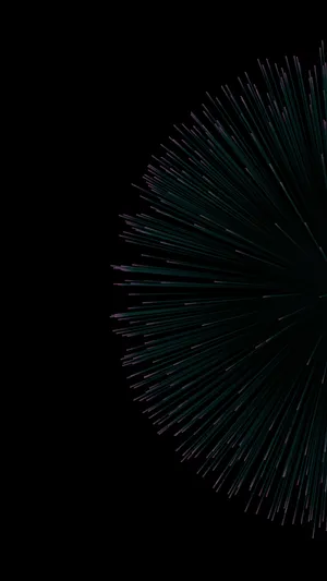 Google Pixel 3 Dark Firework Wallpaper