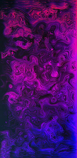 Google Pixel 3 Purple Psychedelic Wallpaper