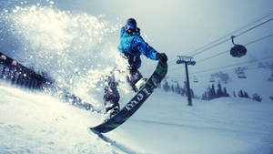 Gopro Epic Snowboarder Wallpaper