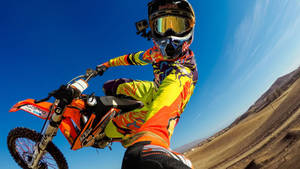 Gopro Selfie Dirt Bike Wallpaper