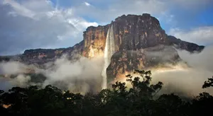 Gorgeous Angel Falls Nature Vista Wallpaper