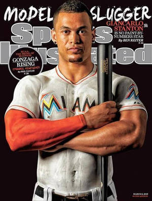 Gorgeous Giancarlo Stanton Poster Wallpaper