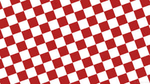 Gorgeous Red Checkered Pattern Wallpaper