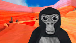 Gorilla Tag Portrait In The Canyon Wallpaper