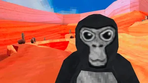 Gorilla Tag Portrait In The Canyon Wallpaper