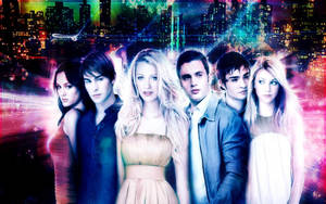 Gossip Girl Neon Aesthetic Cover Wallpaper