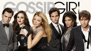 Gossip Girl Television Series Cover Wallpaper