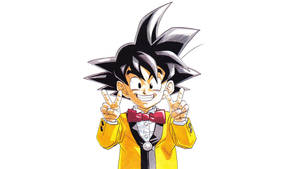 Goten In Yellow Suit Wallpaper