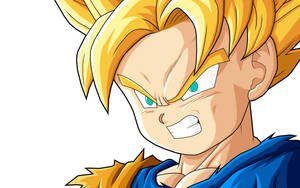 Goten Yellow Hair Wallpaper