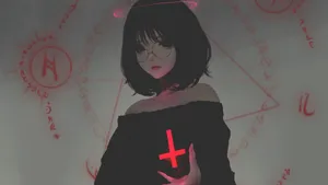 Goth Girl Aesthetic Discord Pfp Wallpaper