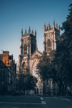 Gothic Cathedral York Minster Wallpaper