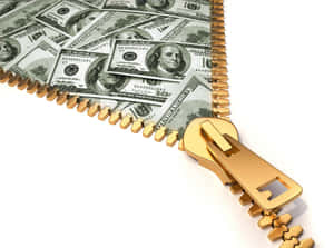 Grab Your Money Bag For Successful Investments Wallpaper