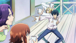 Grand Blue Oolong Tea Wallpaper