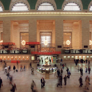 Grand Central Station Undergoing Repairs Wallpaper