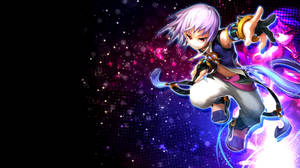 Grand Chase Asin Neon Galaxy Wallpaper