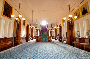 Grand Hall Inside Iolani Palace Wallpaper