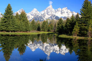 Grand Teton National Park Clear Water Wallpaper