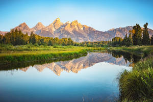 Grand Teton National Park In Summer Wallpaper