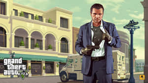 Grand Theft Auto 5 - Explore The City Of Los Santos Wallpaper