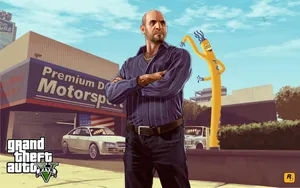 Grand Theft Auto V Simeon Car Dealer Wallpaper