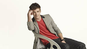 Grant Gustin American Actor Wallpaper