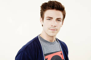 Grant Gustin Entertainment Photoshoot Wallpaper