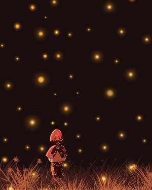 Grave Of The Fireflies Setsuko And Fireflies Wallpaper