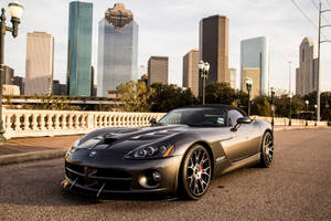 Gray 2017 Dodge Viper Acr Wallpaper