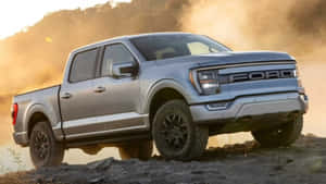 Gray 2023 Ford F 150 Tremor Wallpaper