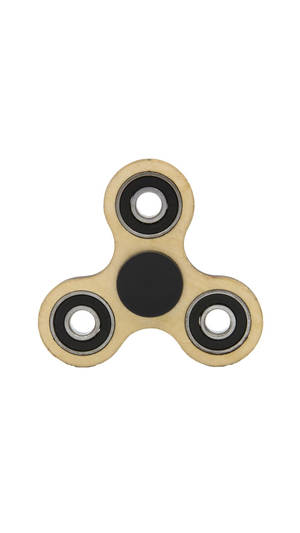 Gray Fidget Toy Wallpaper