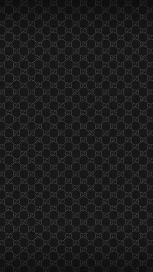 Gray Gucci Iphone Pattern Wallpaper