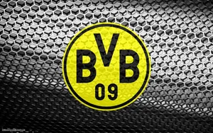 Gray Honeycomb Borussia Dortmund Wallpaper
