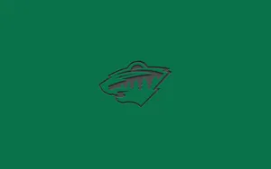 Grayish Green Minnesota Wild Logo Wallpaper