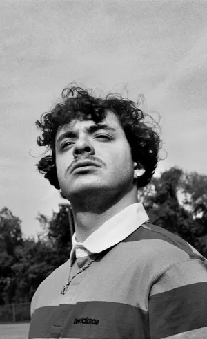 Grayscale Image Of Jack Harlow Wallpaper