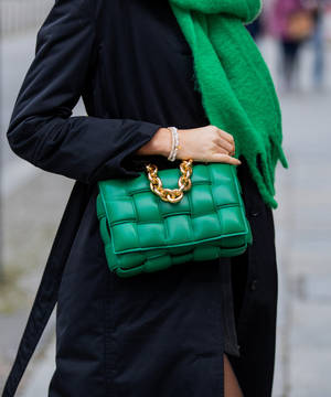 Green Bottega Veneta Bag Wallpaper