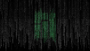 Green Code Technology Wallpaper