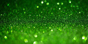 Green Glitter Desktop Wallpaper