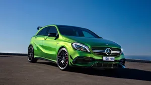 Green Mercedes Amg Iphone Wallpaper