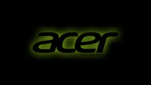 Green Neon Official Acer Logo Wallpaper